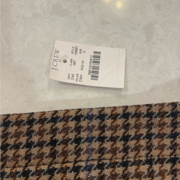 NWT JCrew Factory Patterned Skirt - Picture 5 of 5